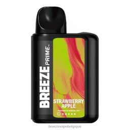 Breeze Prime 6000 bouffées | Breeze Vape Belgique D2B206 pomme fraise