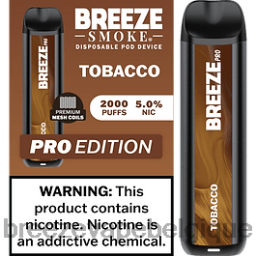 Breeze Pro 2000 bouffées | Breeze Vape Ou Acheter D2B2011 le tabac